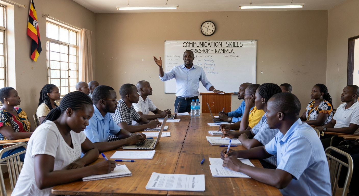 Communication skills workshop Uganda