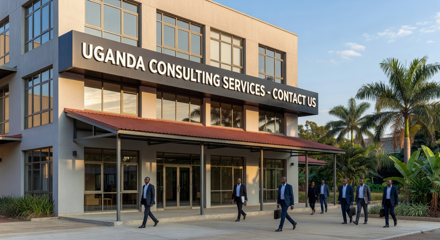 Elevate Consulting Uganda office exterior Kampala
