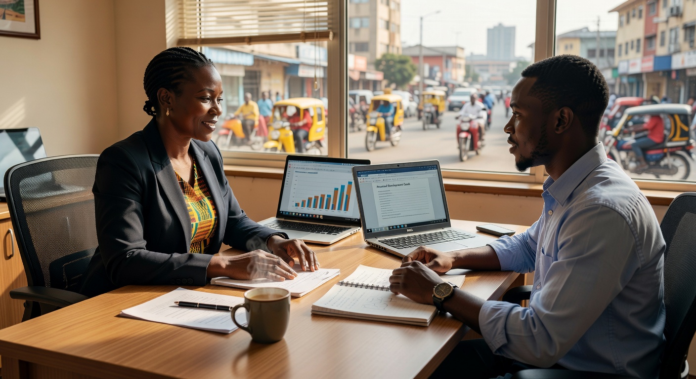 One-on-one coaching session