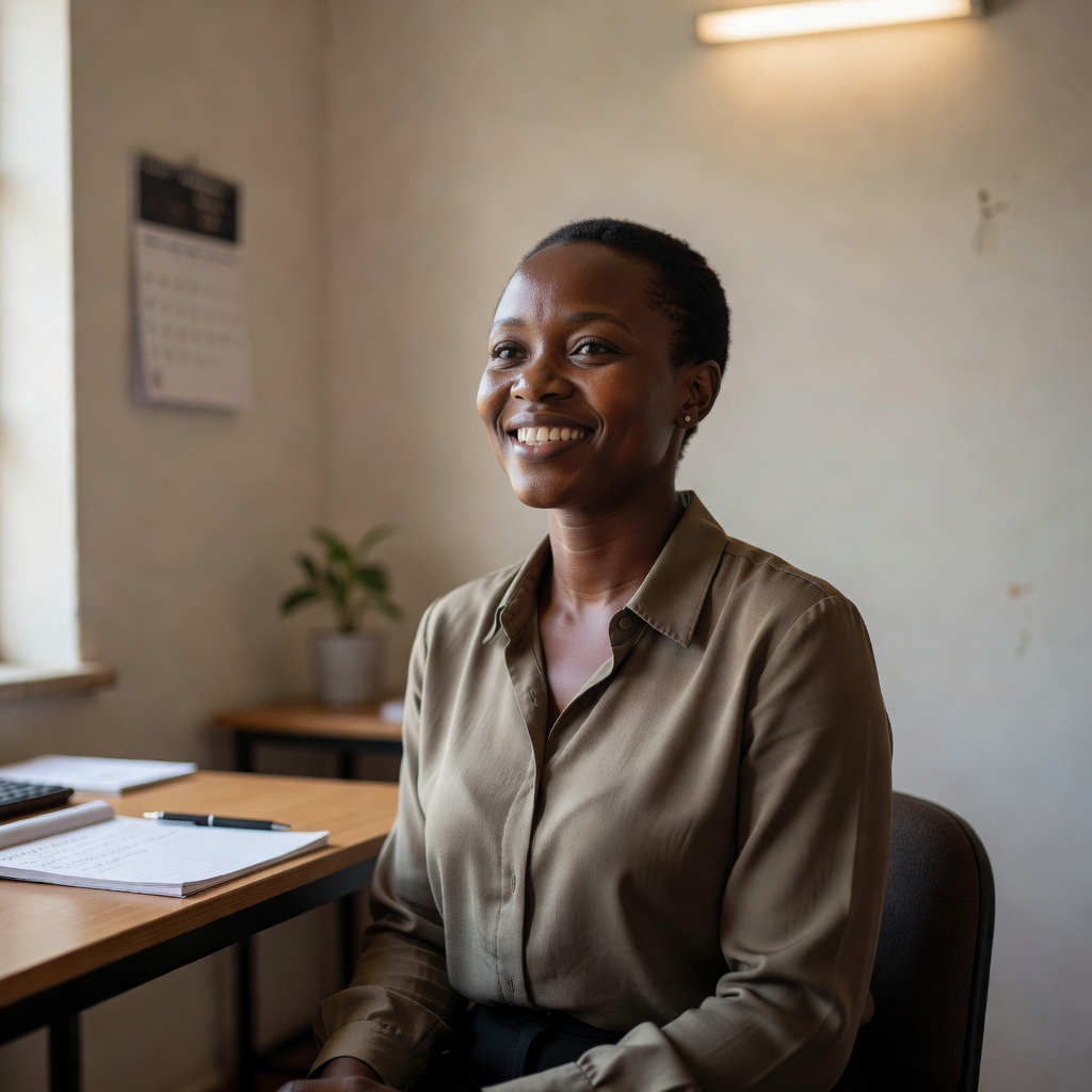 Satisfied coaching client Uganda